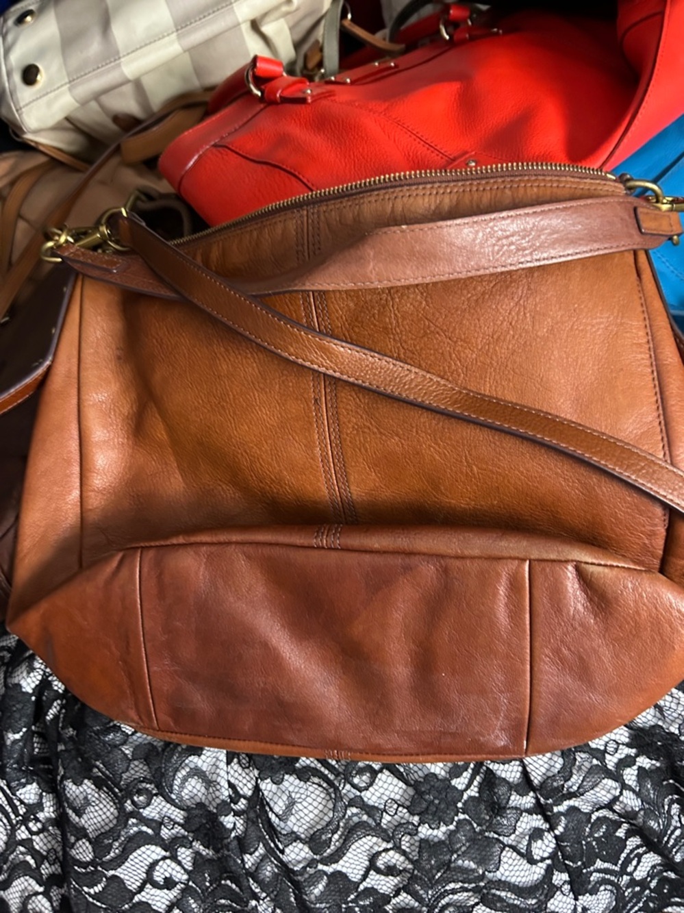Fossil Purse Tan